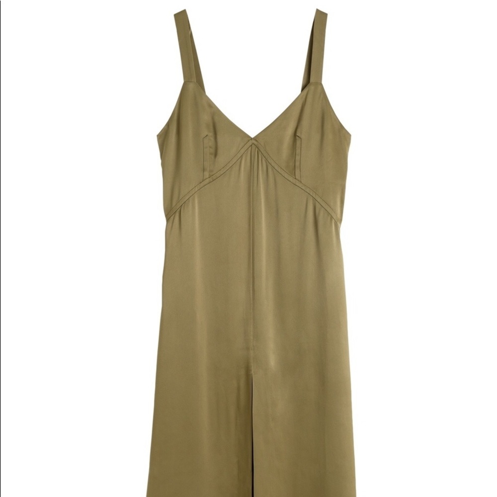 & Other Stories Olive Slip Dress